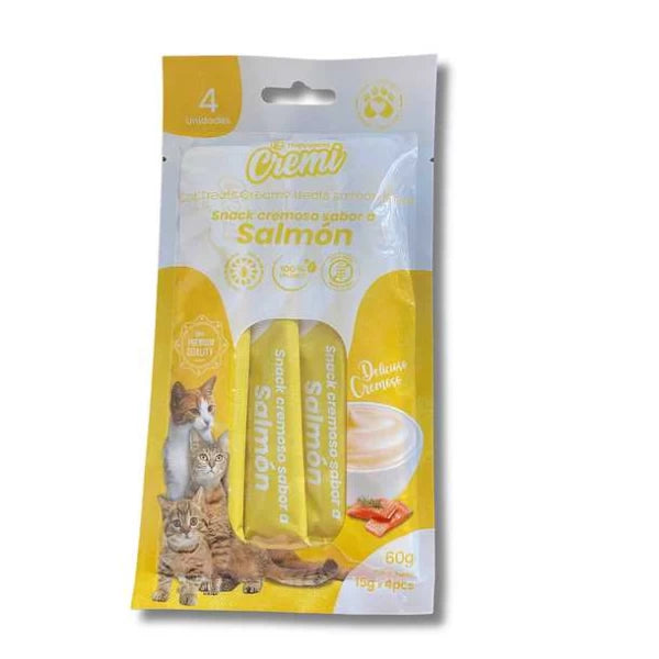 Snack Líquido Cremimy Sabor Salmón 52 gr - Cremimy