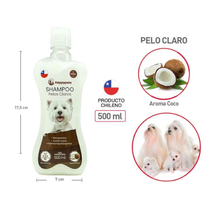Shampoo para Pelos Claros 500 ml